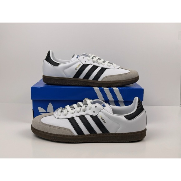 adidas Shoes - Adidas Samba OG Sneakers Women's Size 11 White/Black IG9030